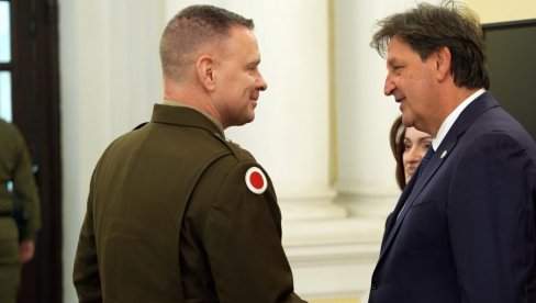 VEK I PO DIPLOMATSKIH ODNOSA I 20 GODINA PARTNERSTVA S OHAJOM: Sastanak Gašića i general-majora Vudrafa o saradnji Vojske Srbije i SAD