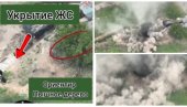 RUSKI OGANJ SPRŽIO UKRAJINSKI GRAD: Artiljerci razneli najamničko gnezdo sa višecevnim sistemom u jednom udaru (VIDEO)