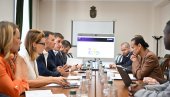 MMF U SRBIJI: Siniša Mali se sastao sa Anet Kjobe, evo o čemu su razgovarali (FOTO)