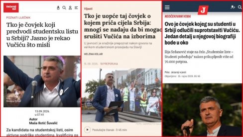HRVATI U KAMPANJI ZA SRDANOVIĆA! Lider studentske liste glavna tema, a o nasilju nad ženama i drugim sramotama nema ni reči