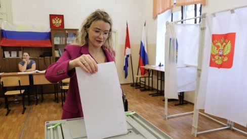 PARLAMENTARNI IZBORI U RUSIJI: Prvi put glasaju i stanovnici četiri nova regiona