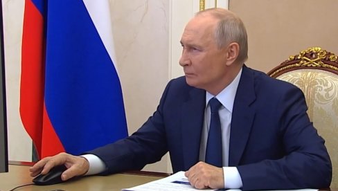 NE MOŽE SE POGREŠITI: Vladimir Putin obavio glasačku dužnost