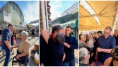 OVDE JE NAJZANIMLJIVIJE: Vučić iznenadio Smederevce na pijaci (VIDEO)
