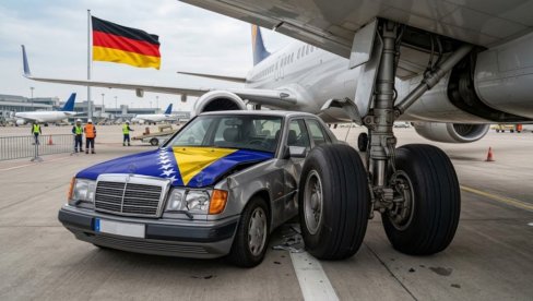 Fudbaler iz BiH udario autom u avion u Minhenu - bore mu se za život