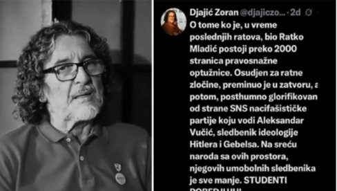 OBJAVE POKAZUJU O KAKVOM JE ČOVEKU REČ: Đajić je kandidat blokadera za poslanika, na šta bi ličila Srbija kada bi se on nešto pitao?