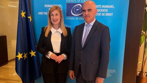 VAŽAN SUSRET U NJUJORKU: Nevena Jovanović razgovarala sa šefom Saveta Evrope, evo šta je dogovoreno (FOTO)