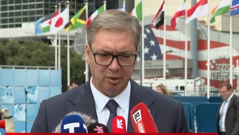 SRBIJI JE ZAGARANTOVAN NAJBRŽI MOGUĆI NAPREDAK U ISTORIJI Vučić odgovorio Grujičićevoj: U koliko bi njene ideje pobedile, država bi nestala