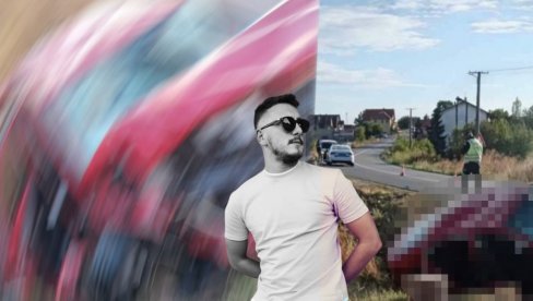 (UZNEMIRUJUĆE) Mučne scene sa mesta pogibije mladog folkera - sleteli s puta, on, žena i ekipa zarobljena u autu (FOTO)