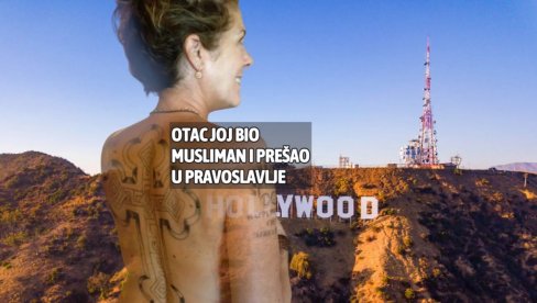 HOLIVUDSKA PRAVOSLAVKA: Žena ikone Holivuda istetovirala časni krst - otac joj bio musliman i prešao u hrišćanstvo (FOTO)