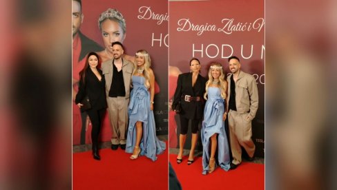 PODRŠKA KOLEGA: Dragica Zlatić i Nemanja Đorđević okupili pola estrade na promociji duetske pesme (FOTO)