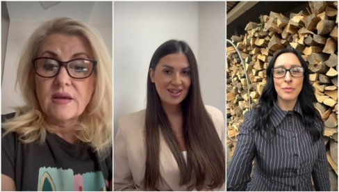 ŽENE USTALE: I JA SAM ĆACIKA — PORUKA BLOKADERIMA: Niste ni svesni koliko će žena glasati protiv terora i pritisaka