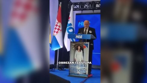 HDZ-OVAC IZ BIH: On je jako obrezan - kao i nosilac Zlatnog ljiljana pre njega