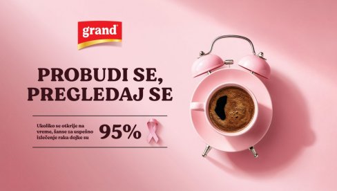 Grand kafa podržava Race for the Cure:: Budite deo najveće evropske trke posvećene zdravlju žena