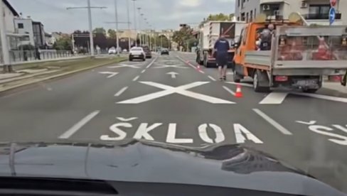 NEVERICA: Pogreši čovek, ali kako bre baš ispred škole - i to usred prestonice (VIDEO)
