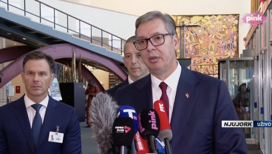 VUČIĆ IZ NJUJORKA: Moj govor je bio iz srca za građane Srbije i ponosnu zemlju dostojanstvenih ljudi (VIDEO)