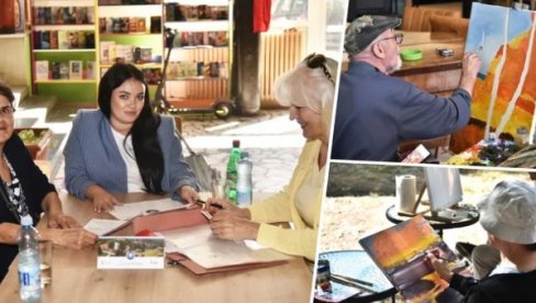 LIKOVNOM KOLONIJOM U BAČU OBELEŽENI DANI EVROPSKE BAŠTINE: Učestvovalo 20 slikara (FOTO)
