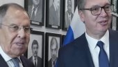 VUČIĆ SE OGLASIO NAKON SASTANKA SA LAVROVIM Izrazio sam nadu da ćemo do kraja septembra potpisati novi ugovor o gasnom aranžmanu