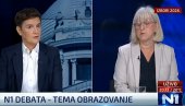 GOSPOĐA STUDENTKINJA ZAMUCKUJE, DOK BRNABIĆ NJOME BRIŠE POD: Studentska lista pokazala što Srdanović beži od Vučića (VIDEO)