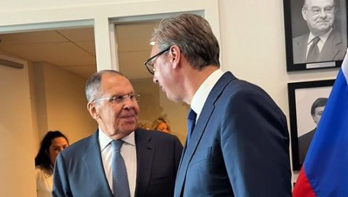 Ruski mediji prenose Vučićevu poruku nakon sastanka sa Sergejom Lavrovom