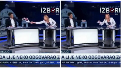 SKANDAL! VODITELJKA OTELA PAPIR ANI BRNABIĆ:  N1 hteo da sakrije da je Ilija Srdanović vređao voditeljku RTS (VIDEO)