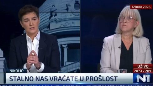 ELITISTIČKA AROGANCIJA BLOKADERKE NIKOLIĆ! Optužuje Brnabićevu da nastupa sa pozicije moći, pa kaže: Ana, pali ste!