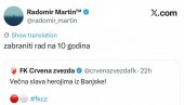 BLOKADERI ZADOJENI MRŽNJOM PREMA SRBIMA! Medijski promoter studentske liste traži zabranu rada FK Crvena Zvezda
