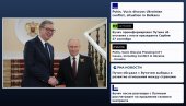 VUČIĆ I PUTIN UDARNA TEMA U RUSKIM MEDIJIMA: Razgovor dvojice lidera privukao veliku pažnju tamošnje javnosti
