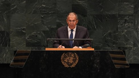 UN NA NOGAMA: Govor Lavrova izazvao buru!