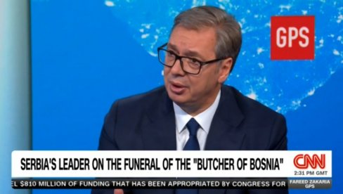 VUČIĆ SASUO NOVINARU CNN-A ISTINU U LICE Podsetio Amerikance na bombardovanje i nepravdu: Išao sam u Srebrenicu, umalo su me ubili