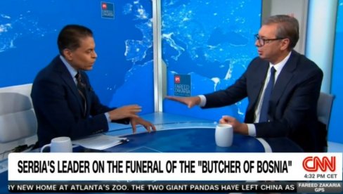 NOVINAR CNN-A MU REKAO „TO JE ISTINA“: Vučić u nekoliko rečenica srušio dvostruke aršine Zapada