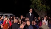 SLUŽIO SAM ČASNO I POŠTENO DVA SVOJA MANDATA Vučić: Posebnu zahvalnost dugujem narodu na KiM