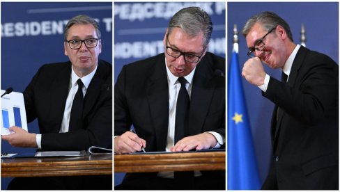 IMAO SAM PODRŠKU NARODA KAO ŠTO JE MALO KO IMAO... Vučić: Ponosan na častan rad i rezultate za Srbiju