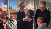 VUČIĆ KRENUO U BORBU ZA SRBIJU Veliki broj ljudi dočekao ga u Požarevcu: LJudi se najviše smeju onima koji glavu daju, ali na duel ne smeju