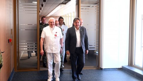 MINISTAR GAŠIĆ OBIŠAO VMA: Nastavak ulaganja u savremenu opremu i unapređenje uslova lečenja pacijenata