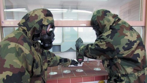 DESET ARMIJA NA OBUCI U SRBIJI! Vojska Srbije ih obučavala za otkrivanje smrtonosnih hemikalija