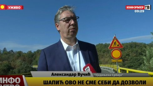 NISU NIKAKAV OBJEKTIVNI POSMATRAČ Vučić o organizaciji Crta