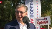 ĆE NAUČIM VLAŠKI! Vučić podelio zanimljiv snimak iz Podgorca (VIDEO)