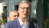 VUČIĆ U KLADOVU: Kada moju porodicu i mene napadaju iz hrvatskih službi znam koliko sam dobrog učinio za Srbiju