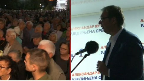 DAĆU SVE OD SEBE Veliko Vučićevo obećanje Negotinu