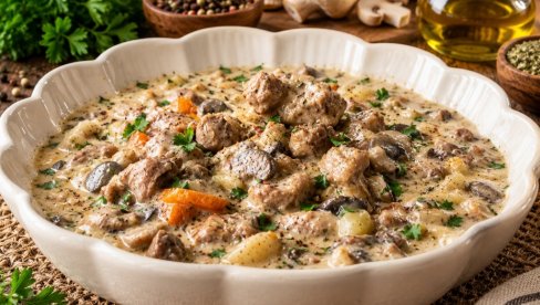 JUNEĆA ČORBA: Topla. kremasta i puna ukusa