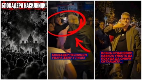BLOKADERI NASILNICI! Ovo je jedino što studentksa lista nudi narodu Srbije (FOTO/VIDEO)