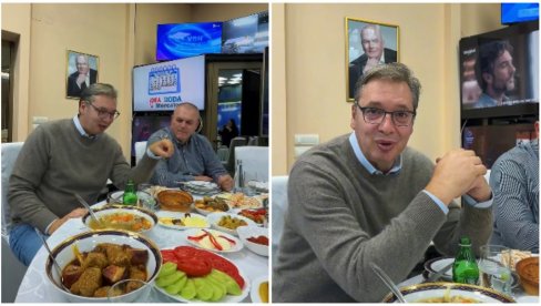 VUČIĆ POSETIO SINA DRAGANA MARKOVIĆA PALME: Mnogo mi je žao što više nije sa nama, nedostaje