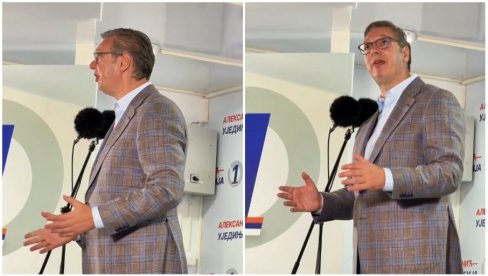 VUČIĆ O BLOKADERIMA: NJih bira plenum, mene narod, oni za mišljenje pitaju plenum, a mi svoj narod
