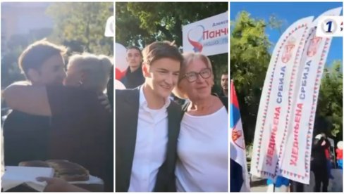 URADILI SMO MNOGO TOGA Brnabić u Pančevu: Ne nasedamo na provokacije, ne želimo nasilje