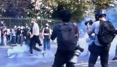 SUKOBI ĐAKA S POLICIJOM: Napeto u Francuskoj