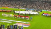 Srpska himna na Alijanc Areni: Kad zagrmi Bože pravde! (VIDEO)