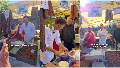 ZA SAT VREMENA SAM PRODAO OKO 15KG ČVARAKA Mali u Valjevu: Važno je da ovakvi događaji opstaju