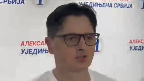 „BEZ MIRA I STABILNOSTI NEMA NI JAKE SRBIJE“ Uglješa Mrdić sa Velikog skupa Ujedinjene Srbije