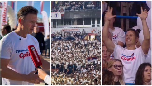 OVO JE SLIKA PRAVE SRBIJE Mali: Pokazujemo da biramo mir, stabilnost i ekonomski napredak
