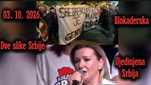 DVE SLIKE SRBIJE U JEDNOM DANU: Pogledajte i razmislite koju biste želeli posle 25. oktobra!